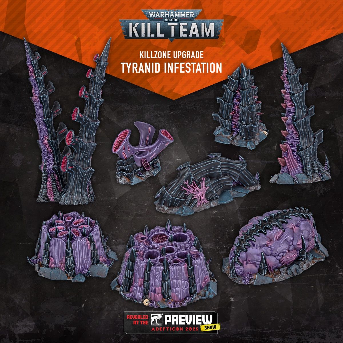 Warhammer 40k Typhoon Kill Team Tyranid Terrain
