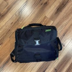 Xbox 360, Carrier Bag, Controllers, and Games
