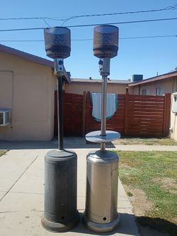Propane outside heater