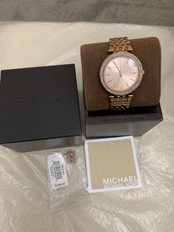 Michael Kors Rose Gold Watch Michael Kors Darci Watch Pre-loved
