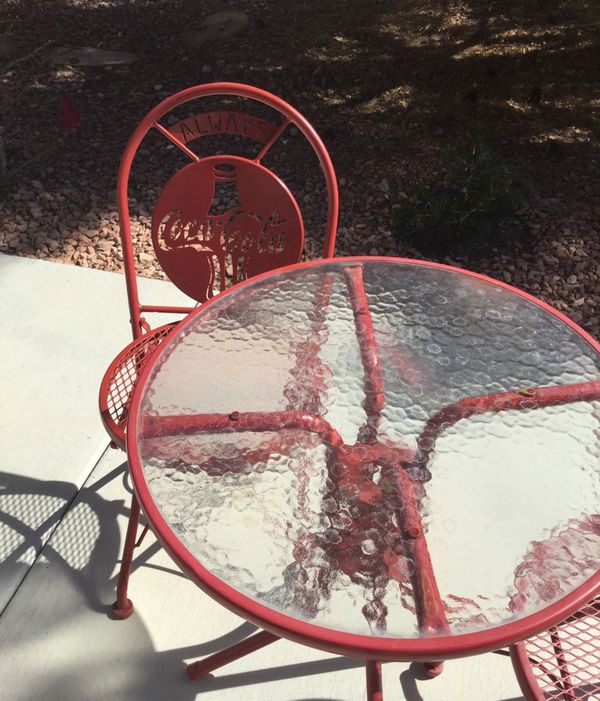 Coca Cola Table And Chairs For In Sloan Nv Offerup