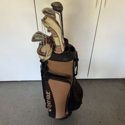 Prima Golf Clubs With Taylor Made Bag