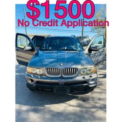 2006 Bmw X5 No Credit Application 