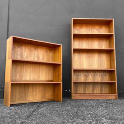 Set Of MCM Teak Shelves With Various Configurations