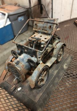 Old Metal Custom Toy Car