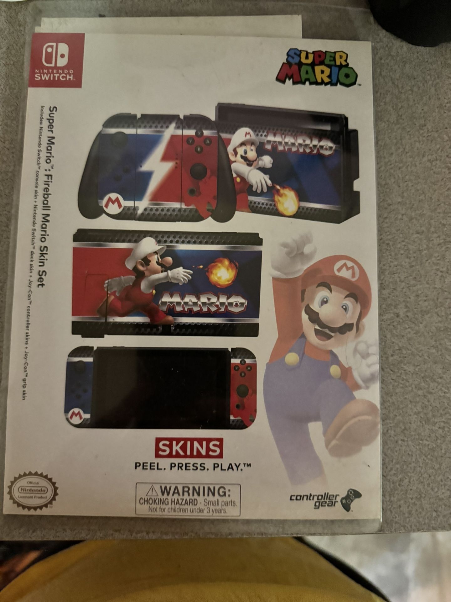 Nintendo Switch Super Mario Bros Skin 