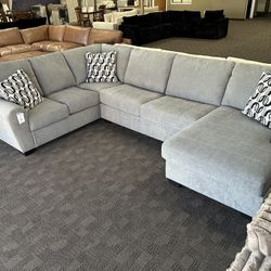 Light Gray Modern Sectional 