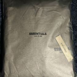 Fear of God Essentials oatmeal hoodie Size M