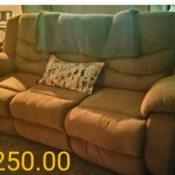 Almost Brand New - Recliner Couch