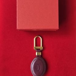 Cartier deMust Key Ring. 