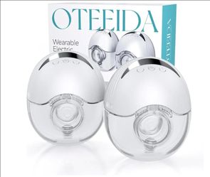 Hands Free Breast Pump Wearable MY-375 - Strong Suction, Low Noise, Wearable Breastfeeding Pump with 4 Mode &12 Levels, Portable Electric Breast Pump