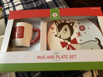 Hi ho hello kids MUG AND PLATE SET