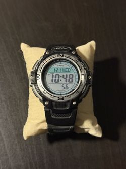 Casio Twin Sensor Digital Watch (SGW-100, READ DESCRIPTION)