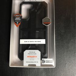 UAG Monarch Series Case for Samsung Galaxy S21+ PLUS 5G Black PREOWNED!
