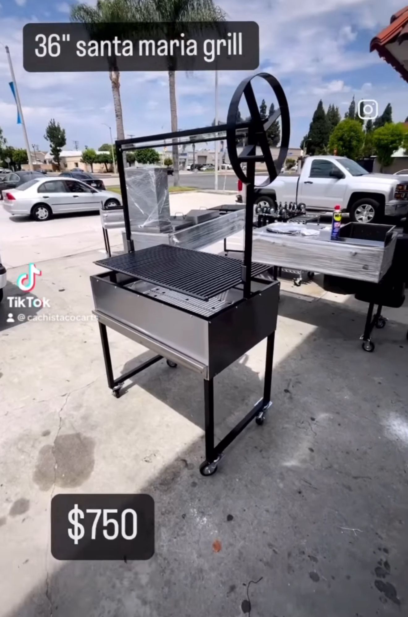 New Heavy Dutty Santa María Grills/ Durable Santa María Asador/