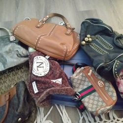 Ten Handbag Lot