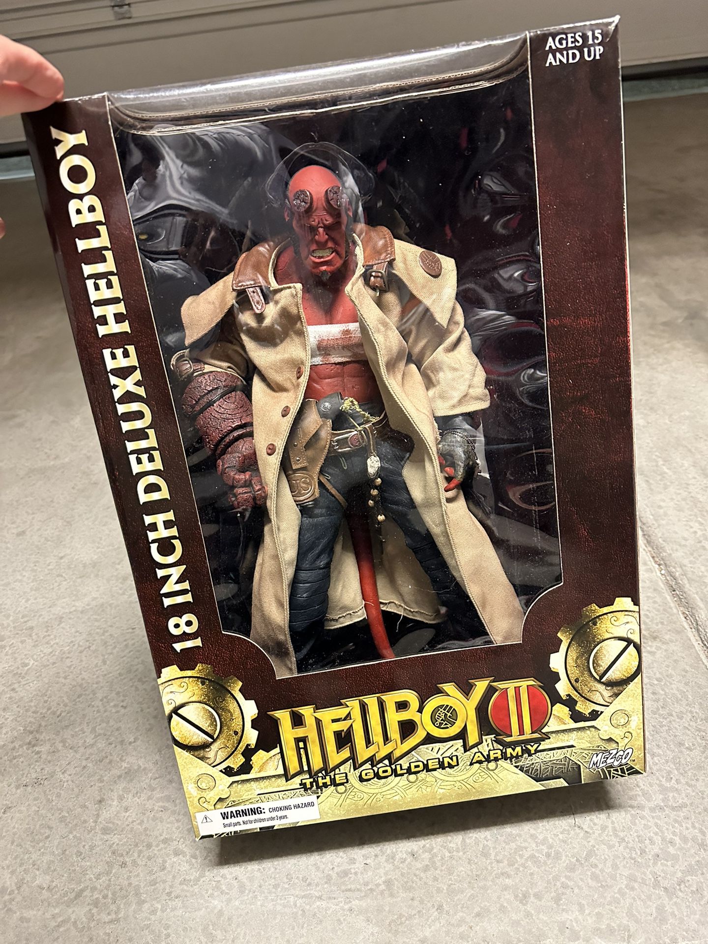 Wounded Hellboy Statue Collectible 