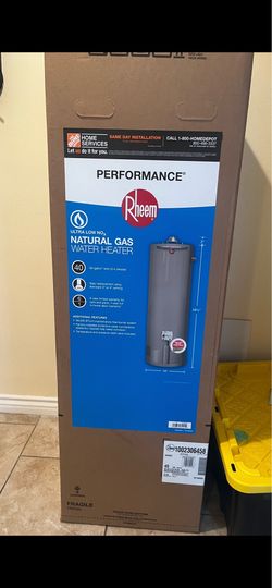 Rheem natural gas heater 40 gallons