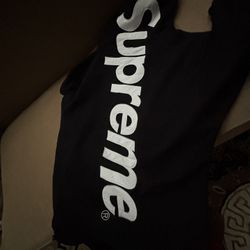 Supreme Black Hoodie