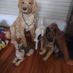 Dogs Statues