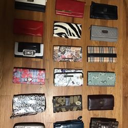 Wallets Large $4 Medium $3 Small $2