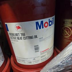 MOBILMET. 766. CUTTING. OIL