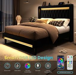 Queen size bed frame