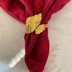 Gold Napkin Rings