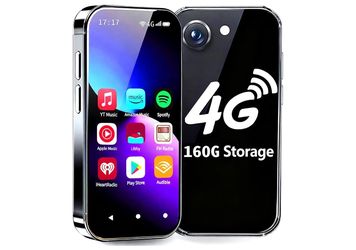 MP3 Player for Kids with Spotify, WiFi & Bluetooth, VISDOMEVO Android Kids MP3 Player with Parental Controls, 80GB Storage, Dual Cameras, Google Play,