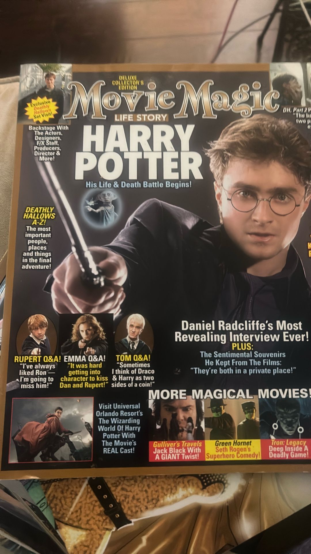 Harry Potter magazines, lifetime stories