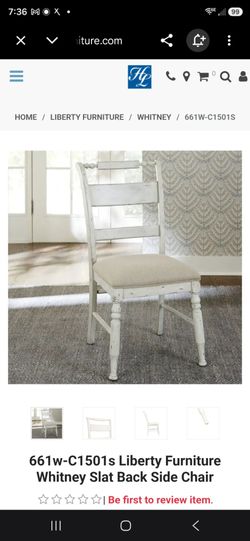 White chair