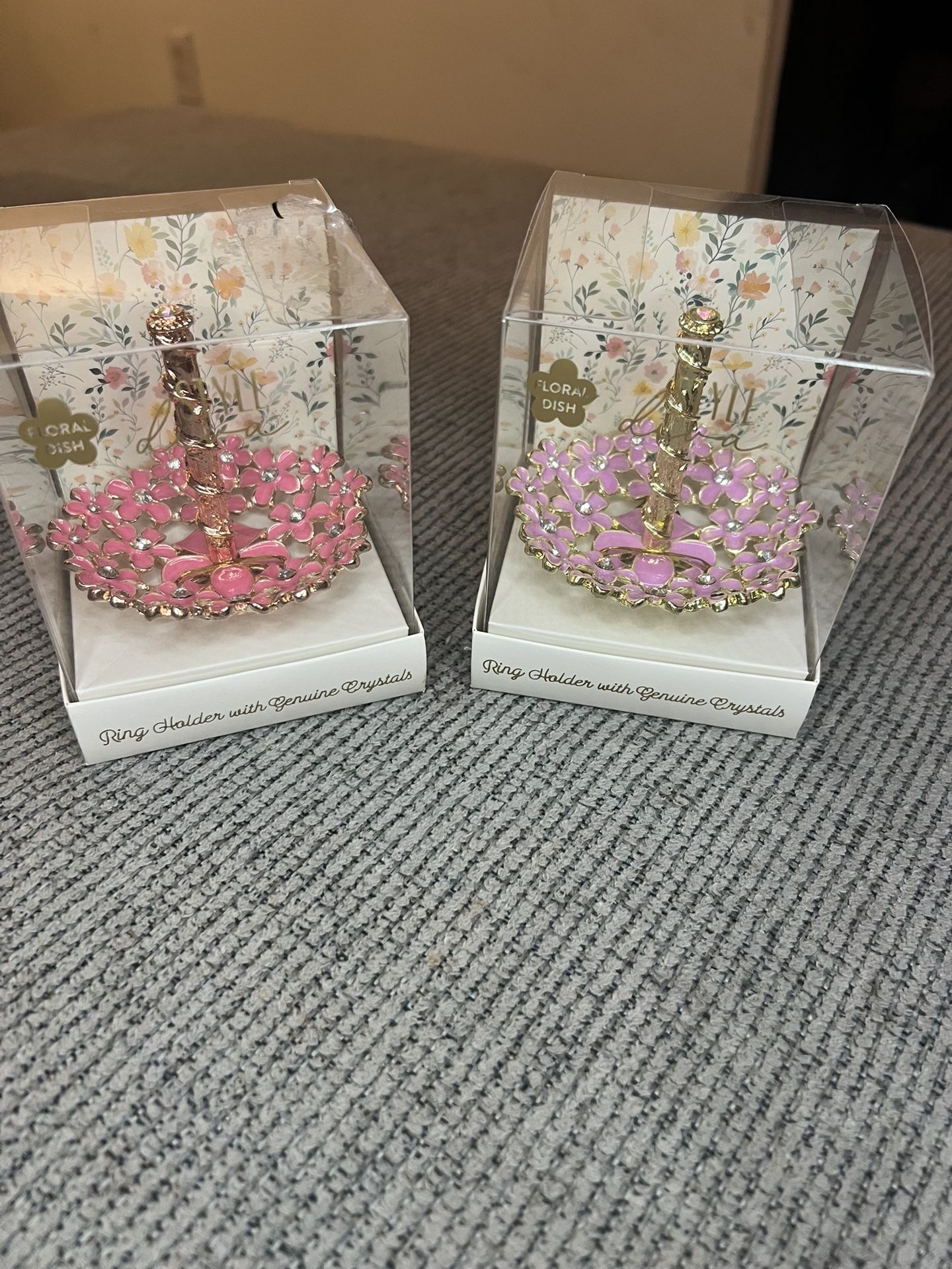 Floral Ring Holder Set/or Separate