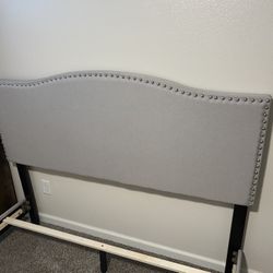 Queen Bed Frame -grey