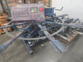 Silk screen auto machine