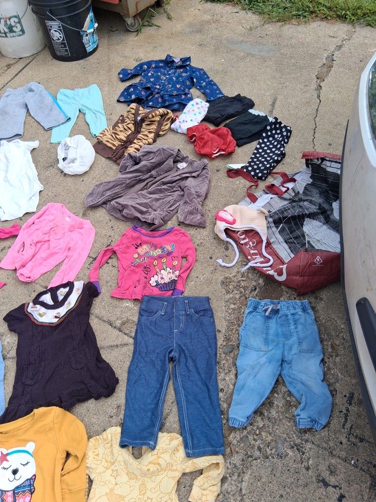 Girls Clothes Sizes 12-18 Months