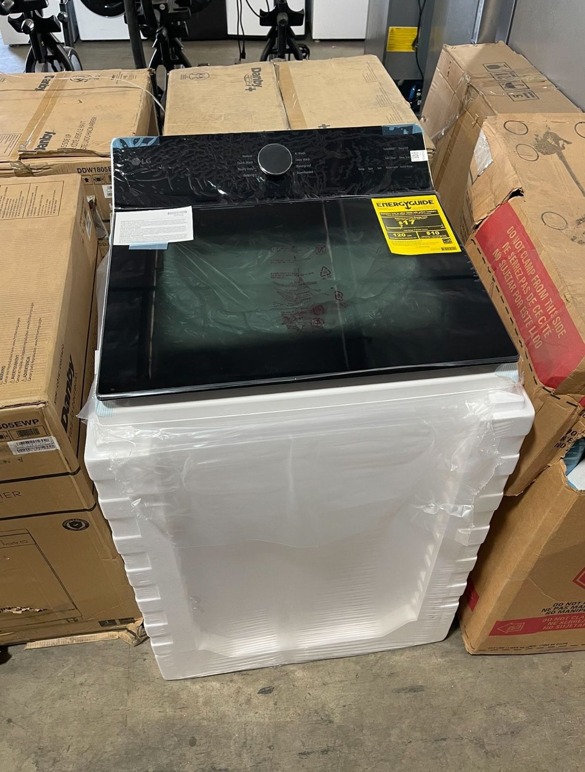 Brand New In Box LG 5.5 Cubic Ft. XL Mega Capacity Top Load Washer‼️
