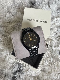 Michael Kors unisex black watch MK3221