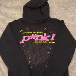 Sp5der ‘Nevermind the Spider’ P*nk Hoodie 100% REAL