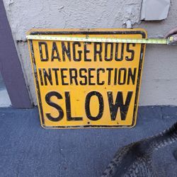 Metal Street Sign