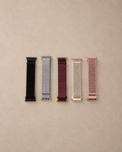 5 Apple Watch Nylon Sport Loop Bands (38/40/41mm)