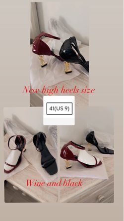 Beautiful and sexy ysl high heel sandals