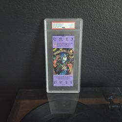 Joe Montana Signed 1990 Super Bowl XXIV FULL Ticket PSA/DNA AUTO 10