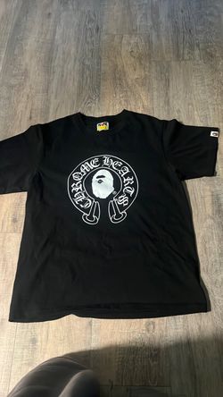 BAPE x Chrome Hearts Collab Graphic T-Shirt
