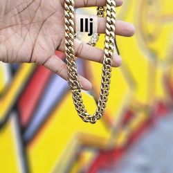 I Deliver I Ship 14k Gold Plated Chain