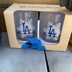 Dodger Glass Cups