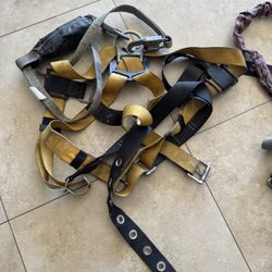 Two - MILLER Ultra Safety -Climb Harness Safety Equipment Belt