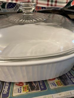Vintage Corning Ware French White 4L F-14-B