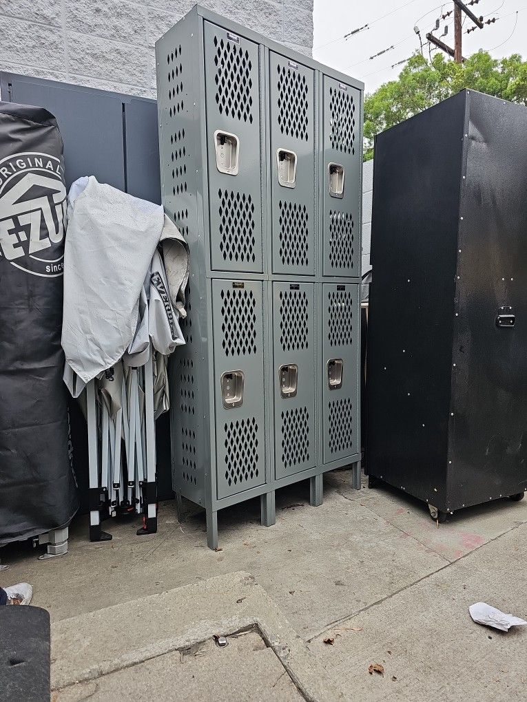 Premium Metal Locker — 2 Tier, 3 Wide