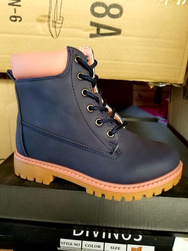 MILITARY STYLE LITTLE GIRL BOOTS