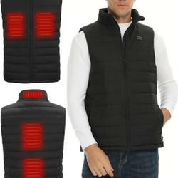 $110+tax on Amazon, Mastore Men's Lightweight Heated Vest with Battery Pack Size XL